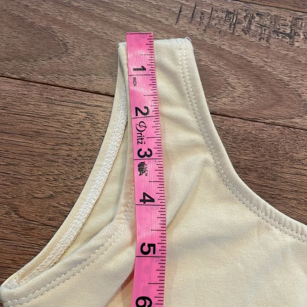 Dancina Girls Sleeveless Leotard - Size 8 - Beige